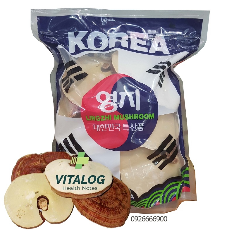 Nấm linh chi cao cấp lá cờ Hàn Quốc - Vitalog Health - Công Ty Cổ Phần Giải Pháp Sức Khỏe Và Sắc Đẹp Thành Lộc